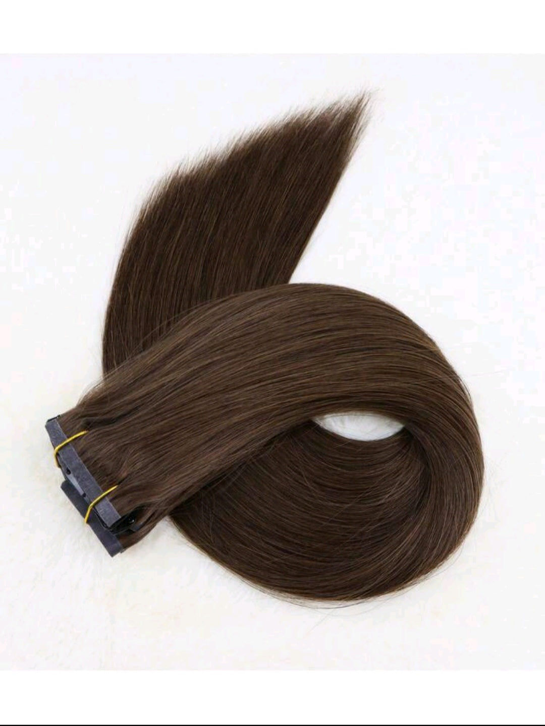 7pcs Dark Brown Clip in Hair Extensions