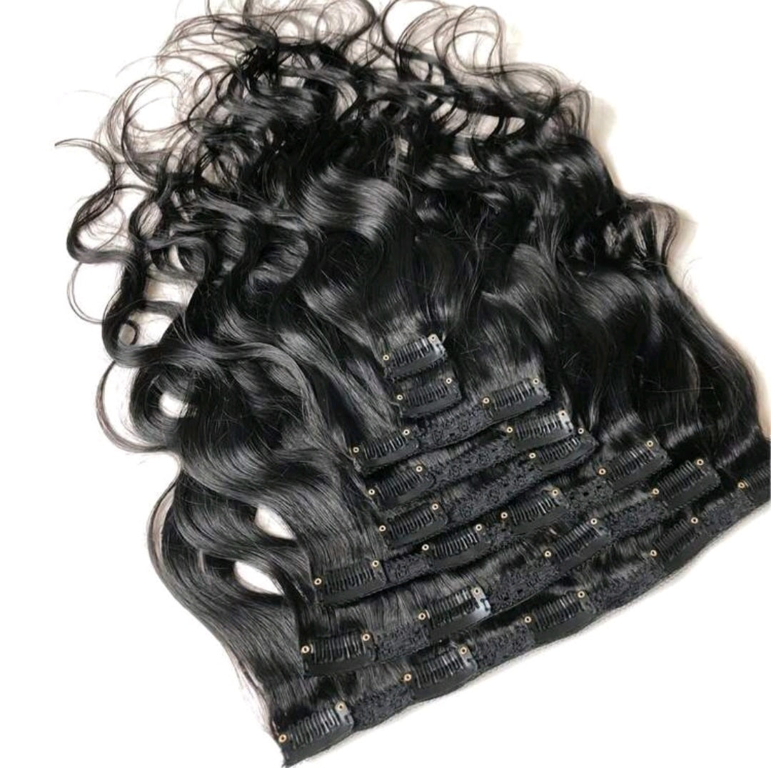 Body Wave Clip in Hair Extensions