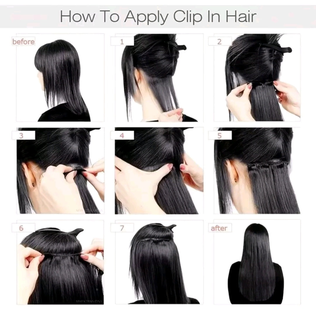 Body Wave Clip in Hair Extensions