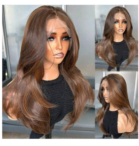 Brown Lace Front Wigs