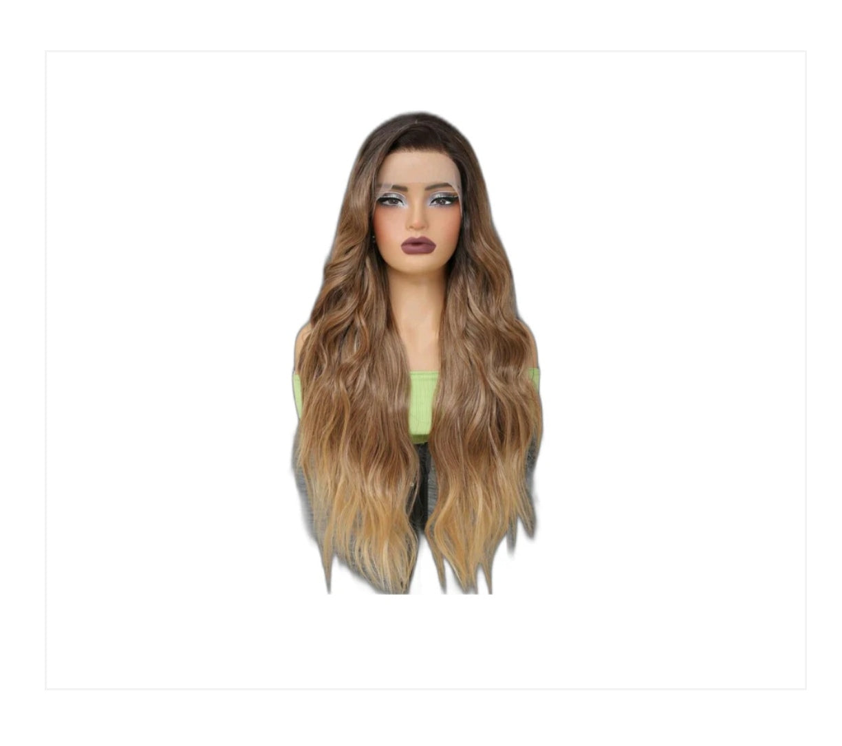 Pre-Plucked Long Wavy Hair Wig
