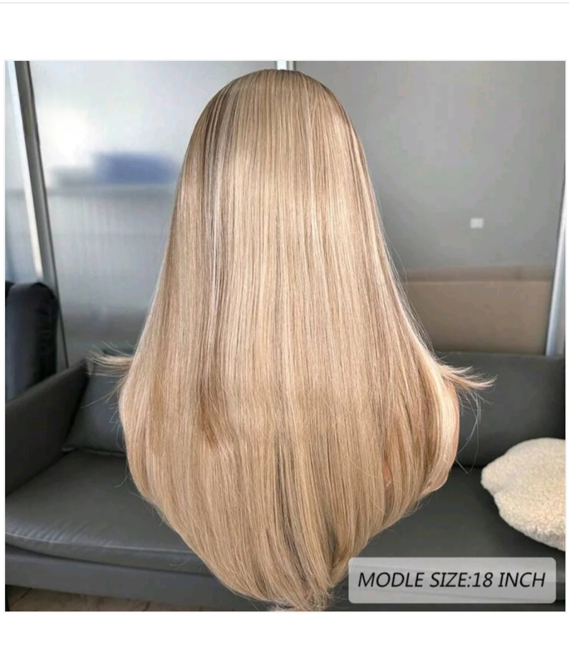 Blonde Ombre Lace Front Wig - Human Blend