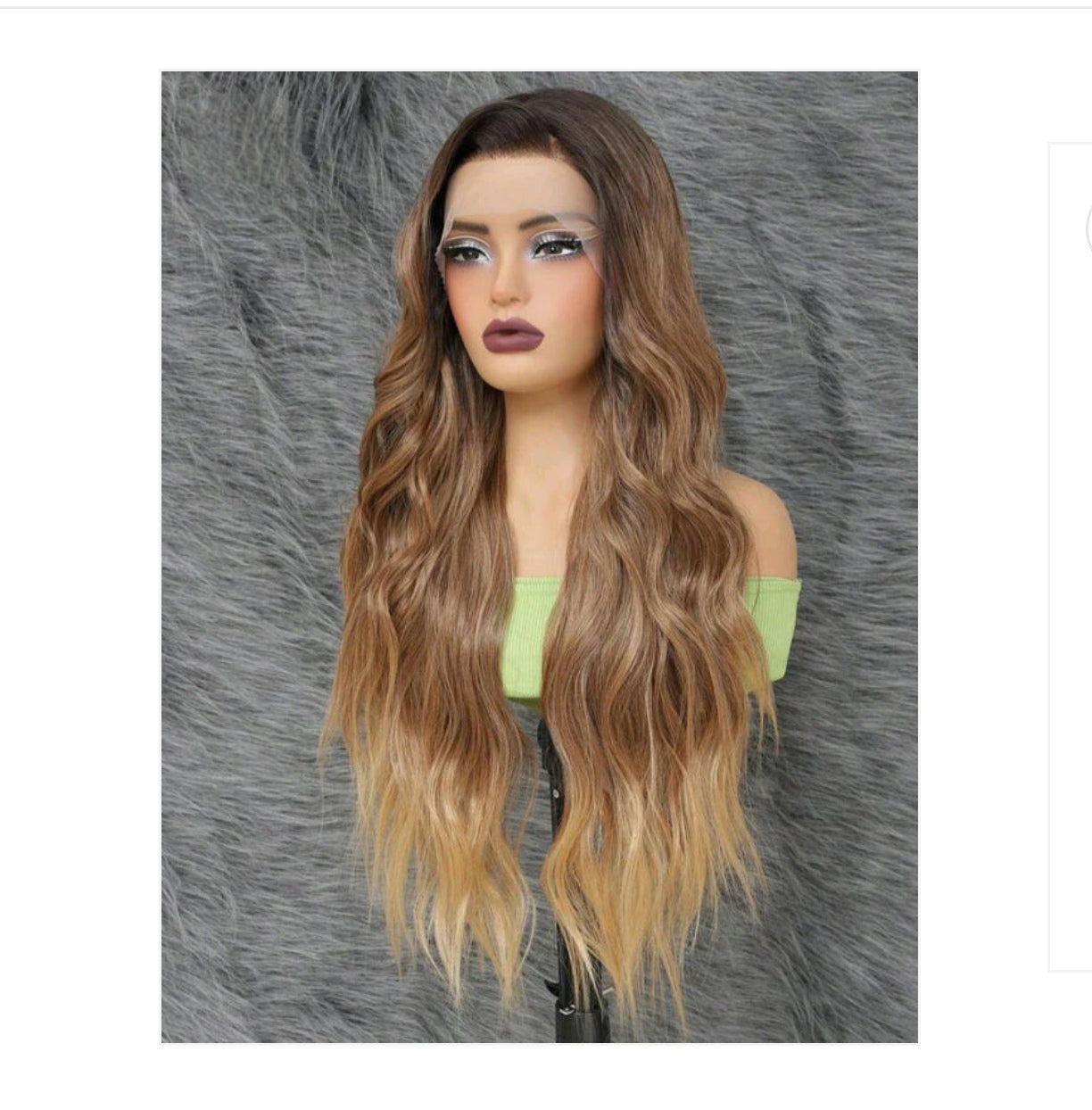 Pre-Plucked Long Wavy Hair Wig