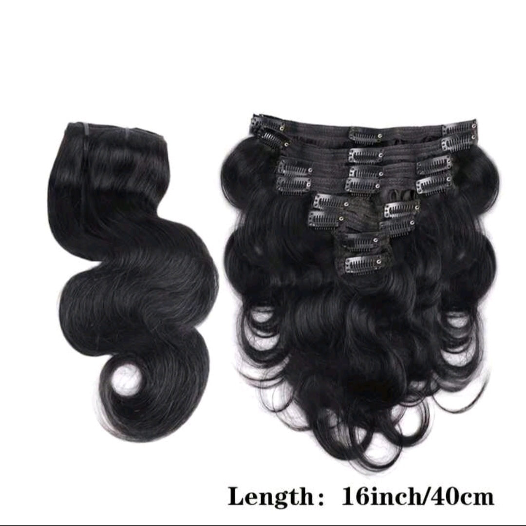 Body Wave Clip in Hair Extensions