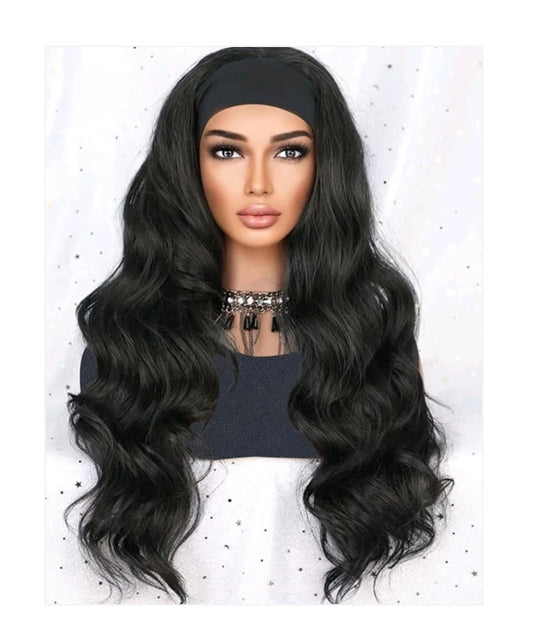 Heat resistant headband wave