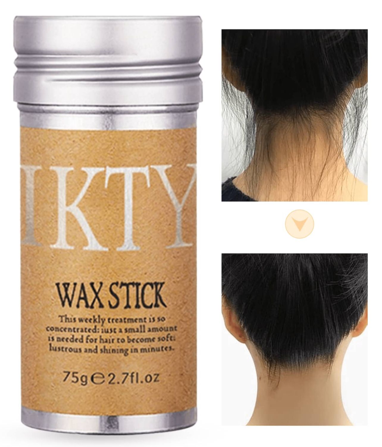 Multifunctional hair wax stick
